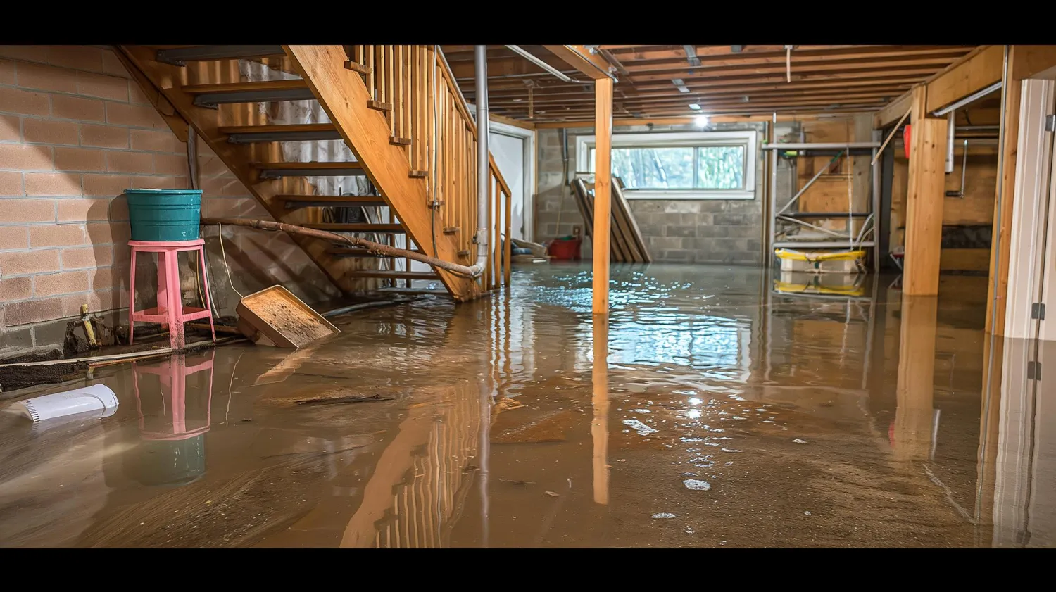 Water damage room